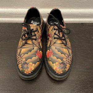 Dr. Martens 1461 Unisex Tattoo Sleeve Koi Fish